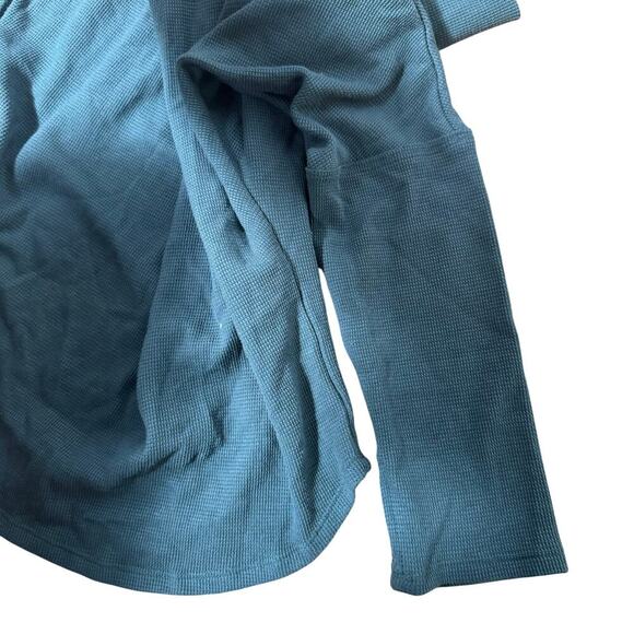 We the Free Women’s Green Olive long sleeve Top forward lead size L - Picture 4 of 5